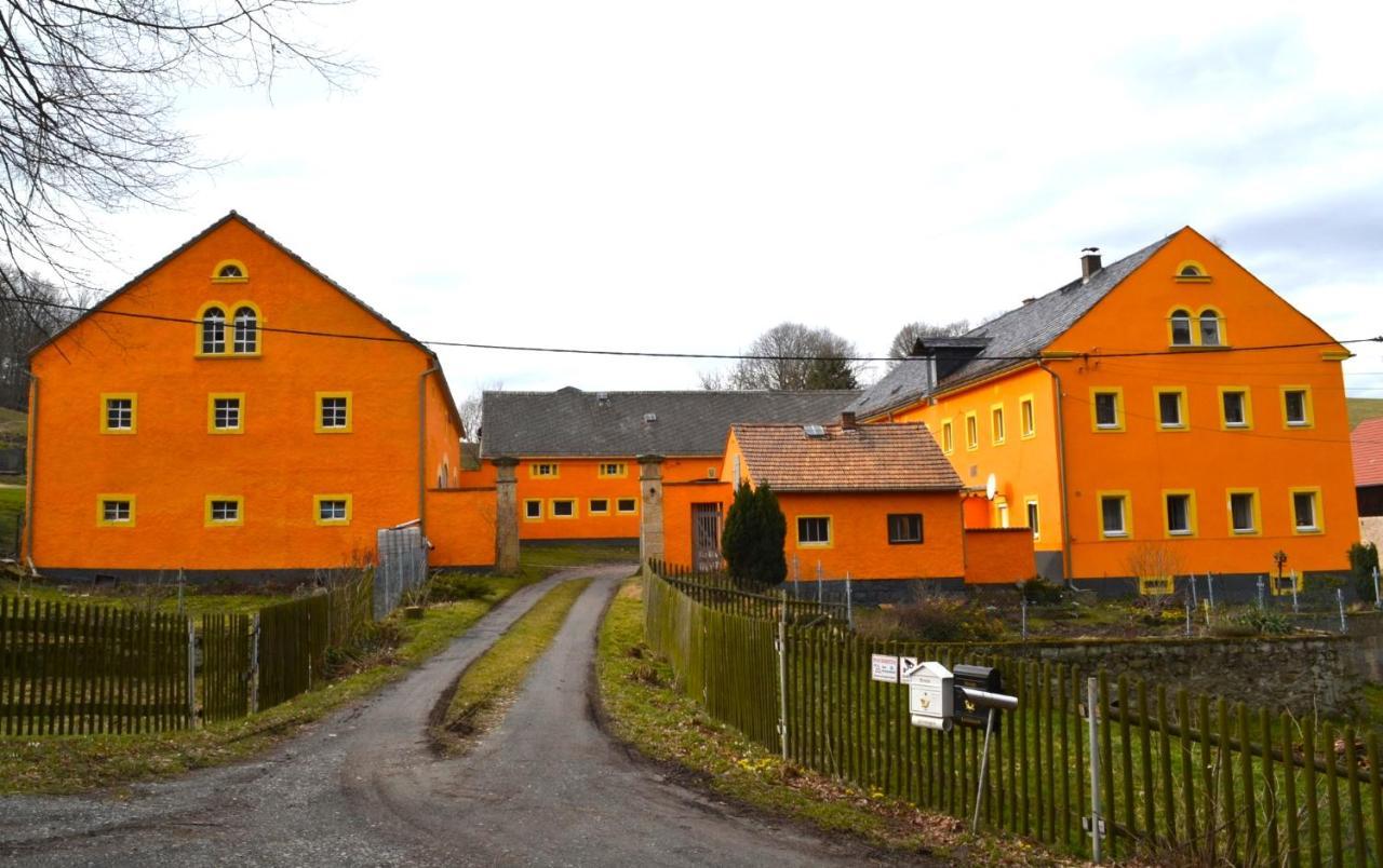 Ferienwohnung Klueger Seitenhain Liebstadt Esterno foto